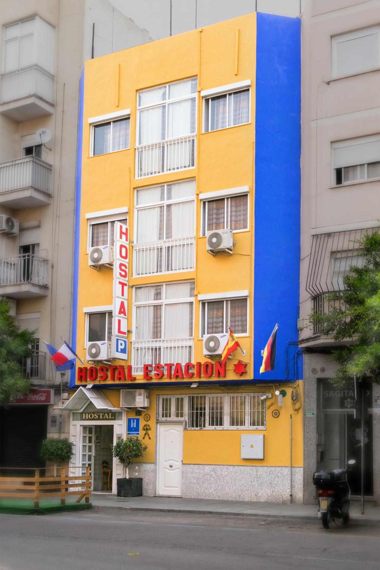 Hostal Estacion Almería Exterior foto