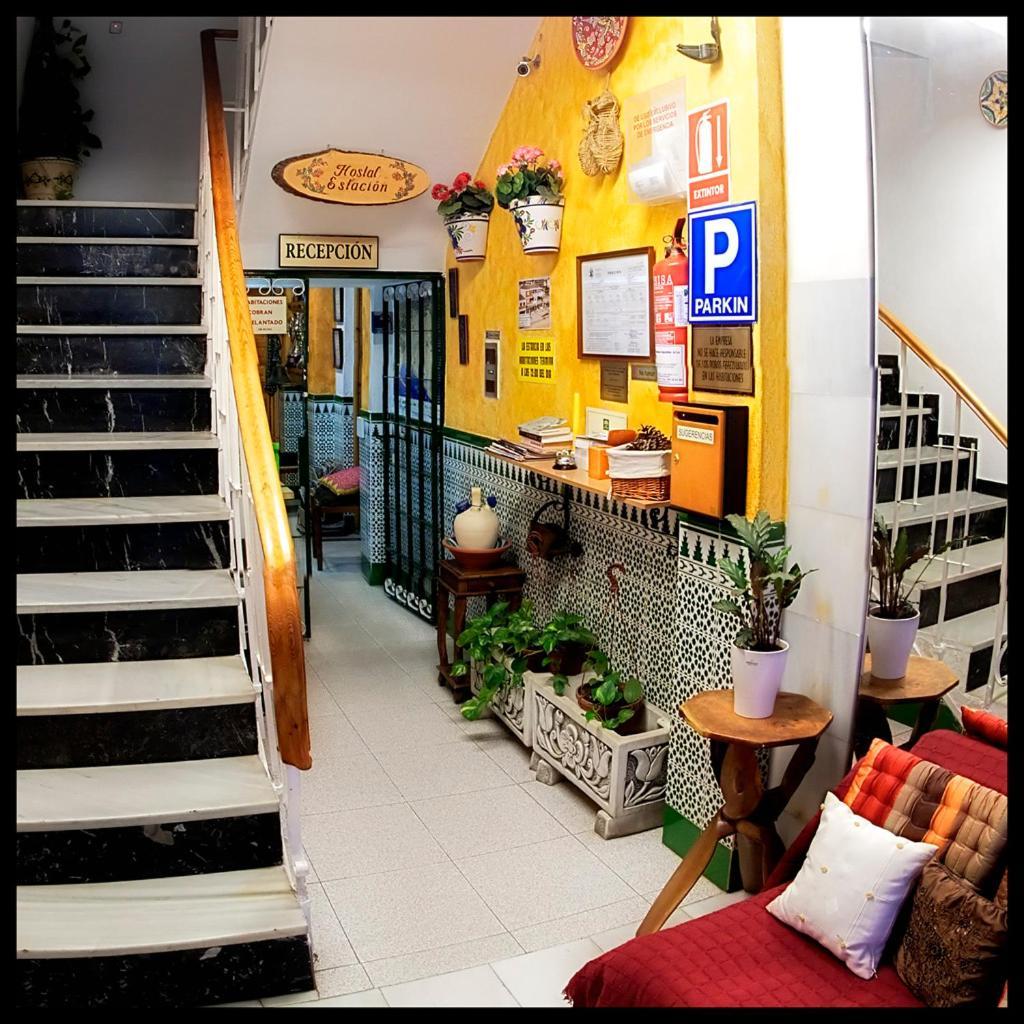 Hostal Estacion Almería Exterior foto