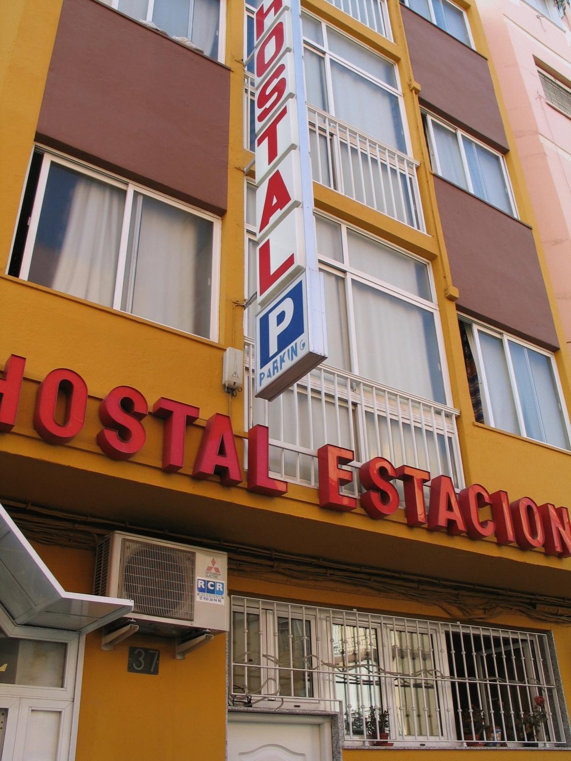 Hostal Estacion Almería Exterior foto