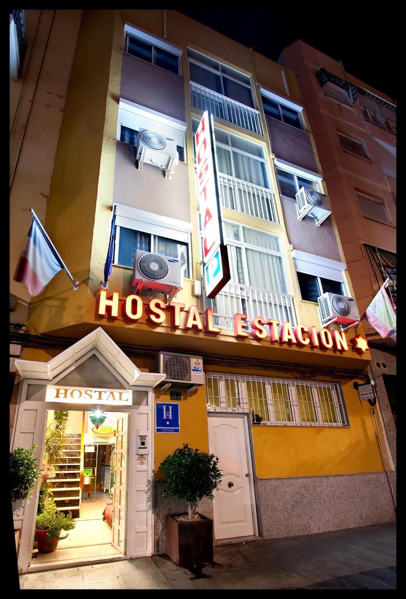 Hostal Estacion Almería Exterior foto